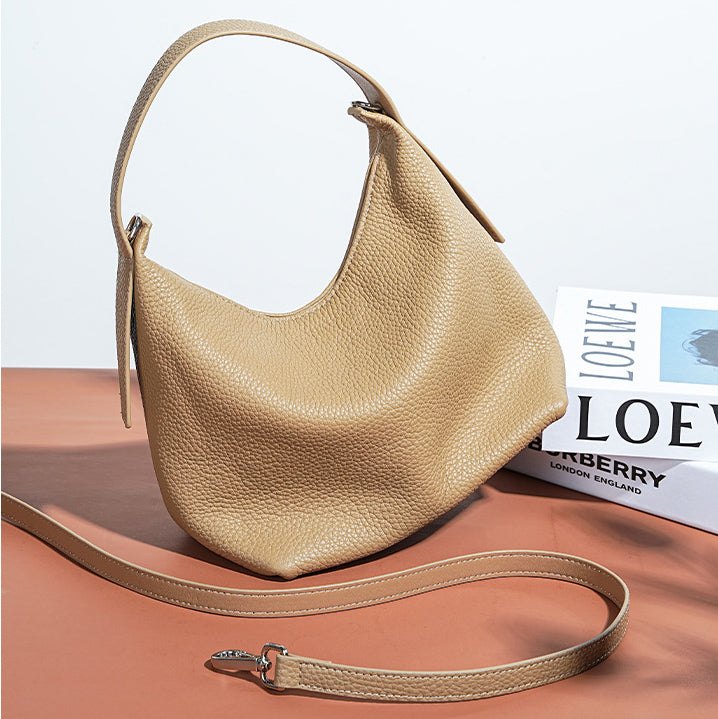 Leather Hobo Bag