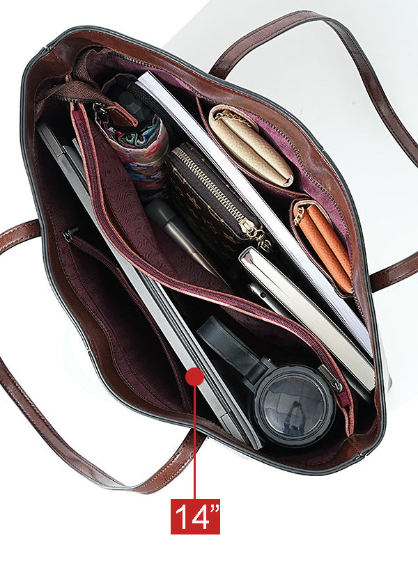 Leather Tote Bag