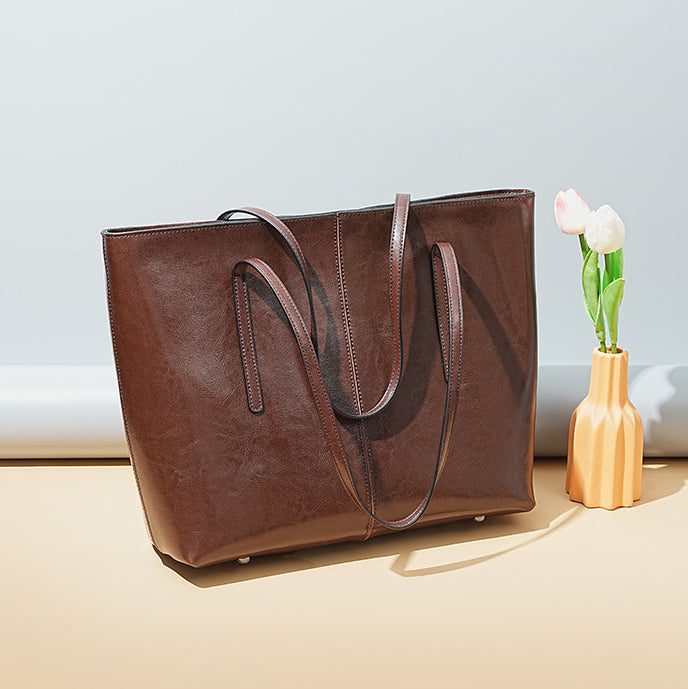 Leather Tote Bag