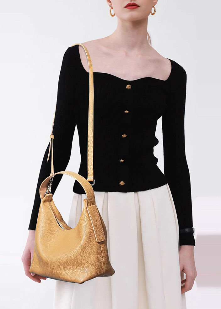 Leather Hobo Bag