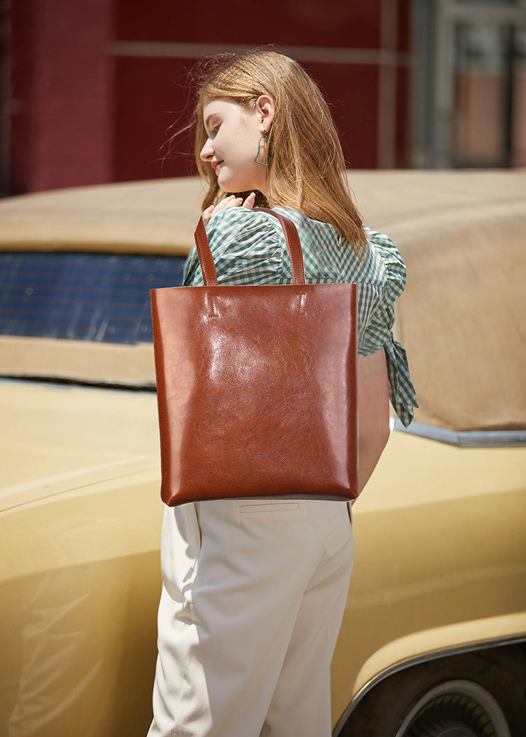 Leather Tote Bag