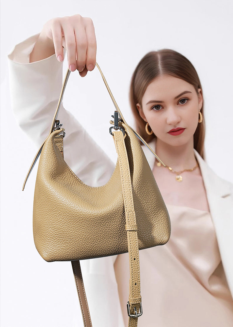 Leather Hobo Bag