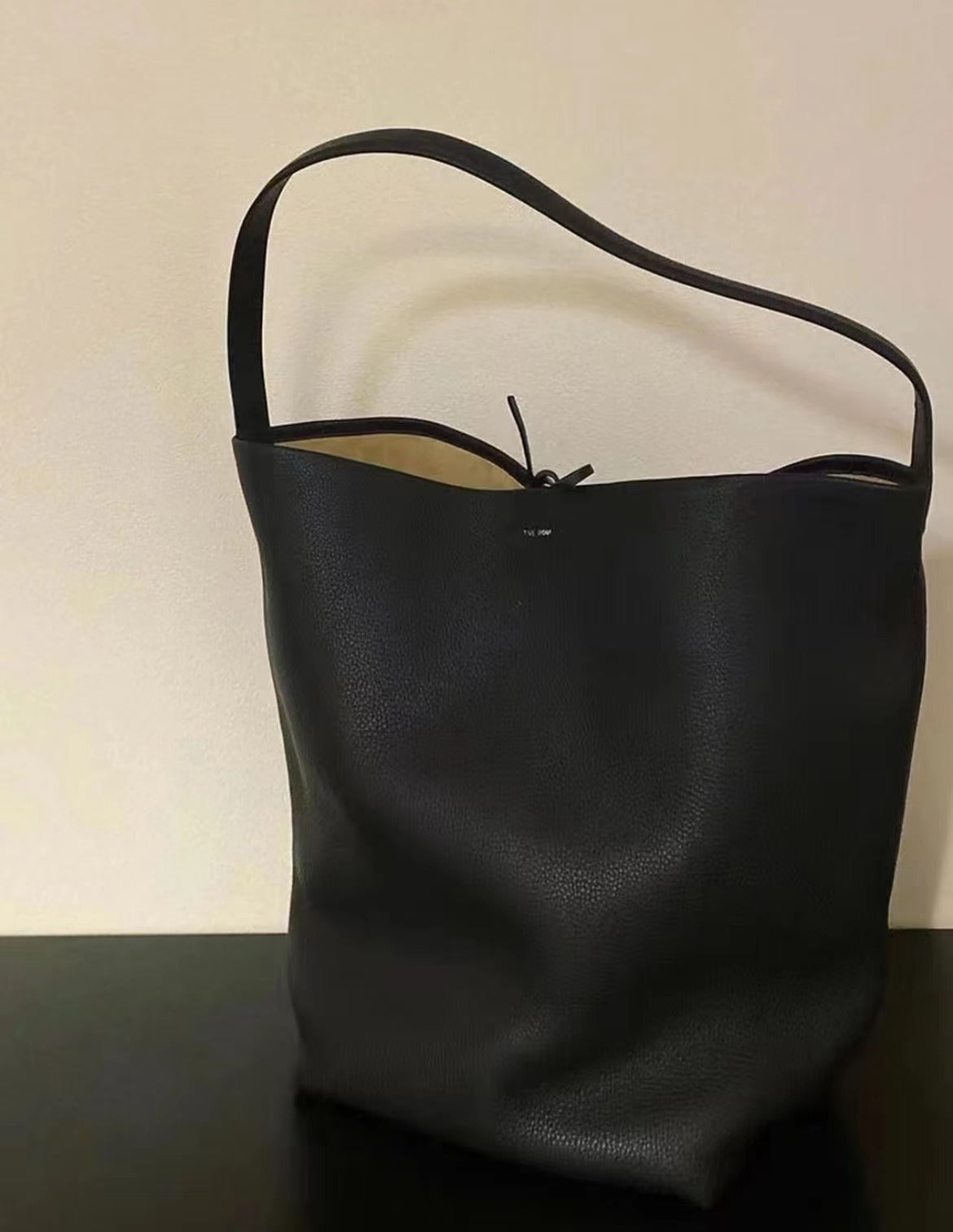 Leather Bucket Bag