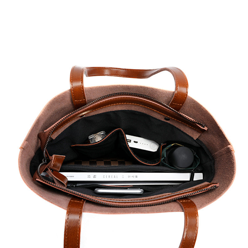 Leather Tote Bag