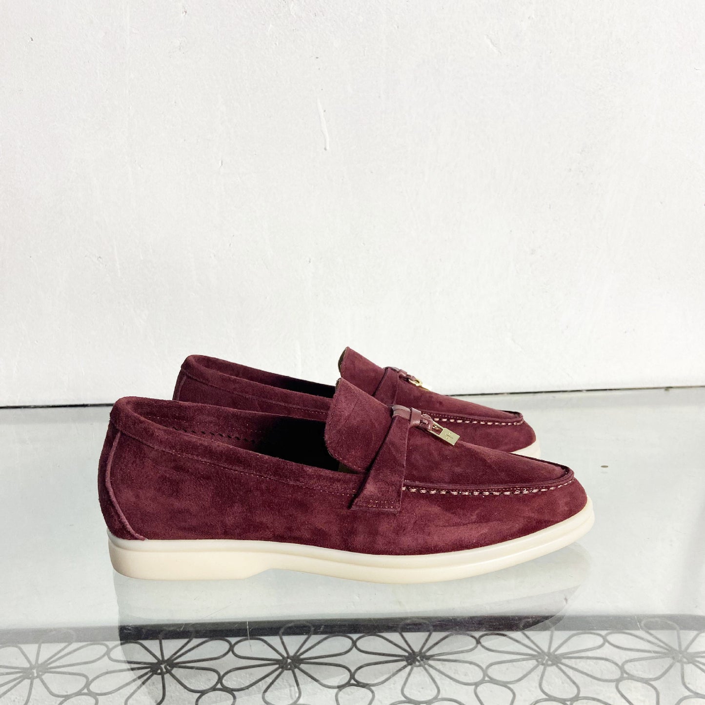 Suede Loafers