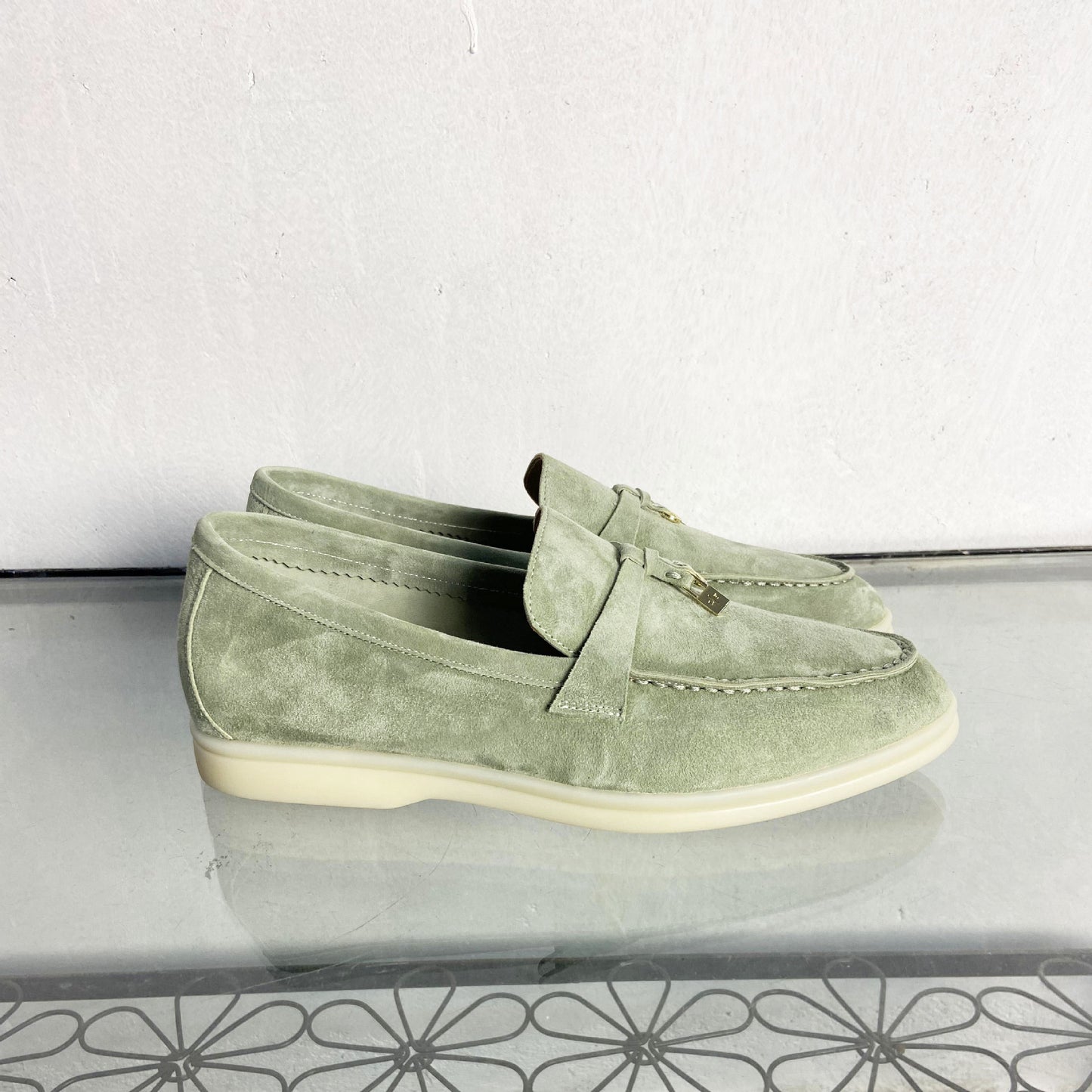 Suede Loafers