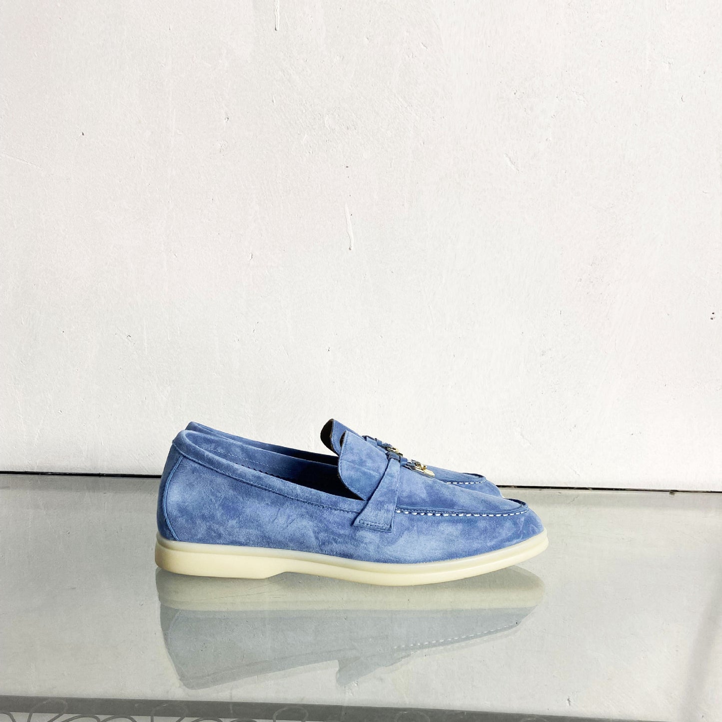 Suede Loafers