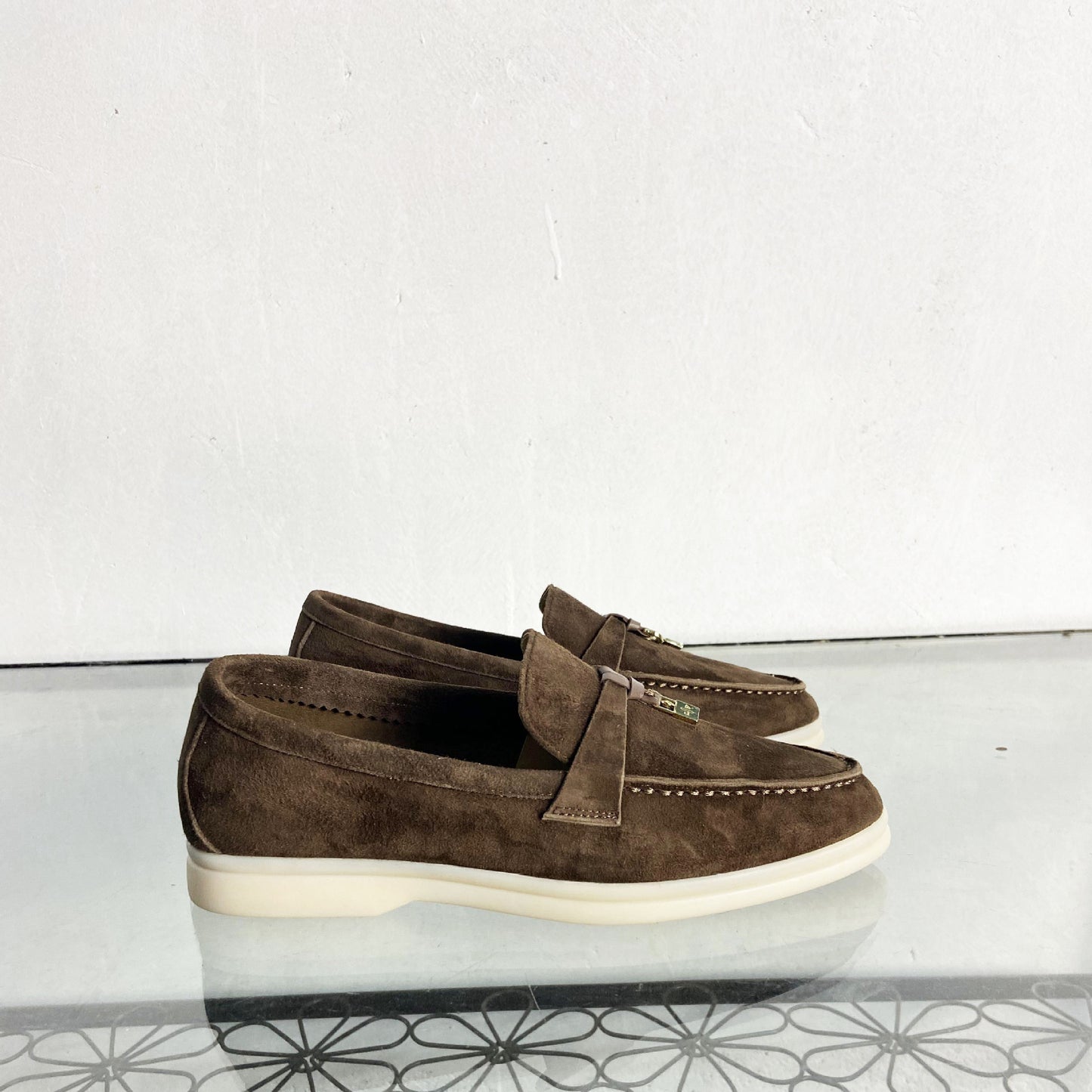 Suede Loafers