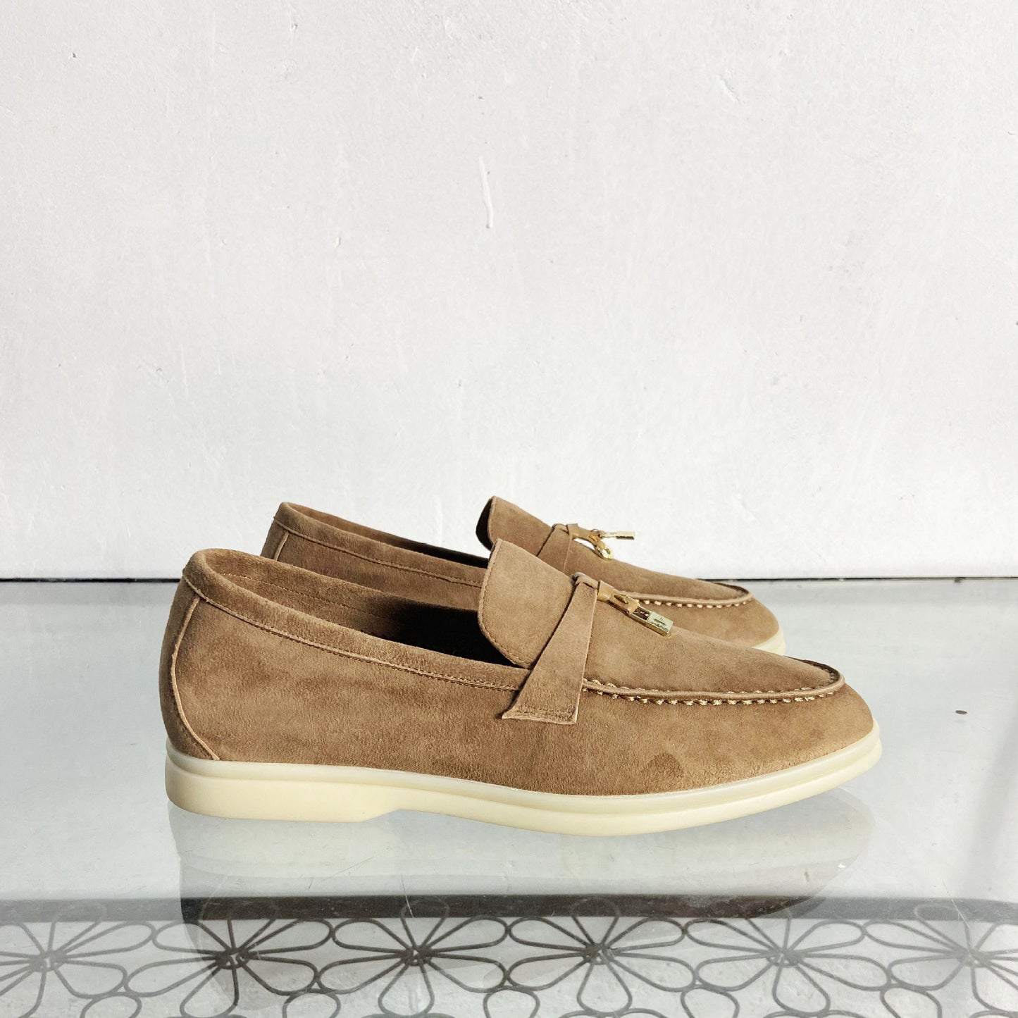 Suede Loafers