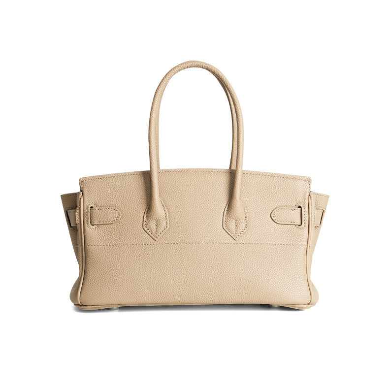 Leather Top Handle Bag