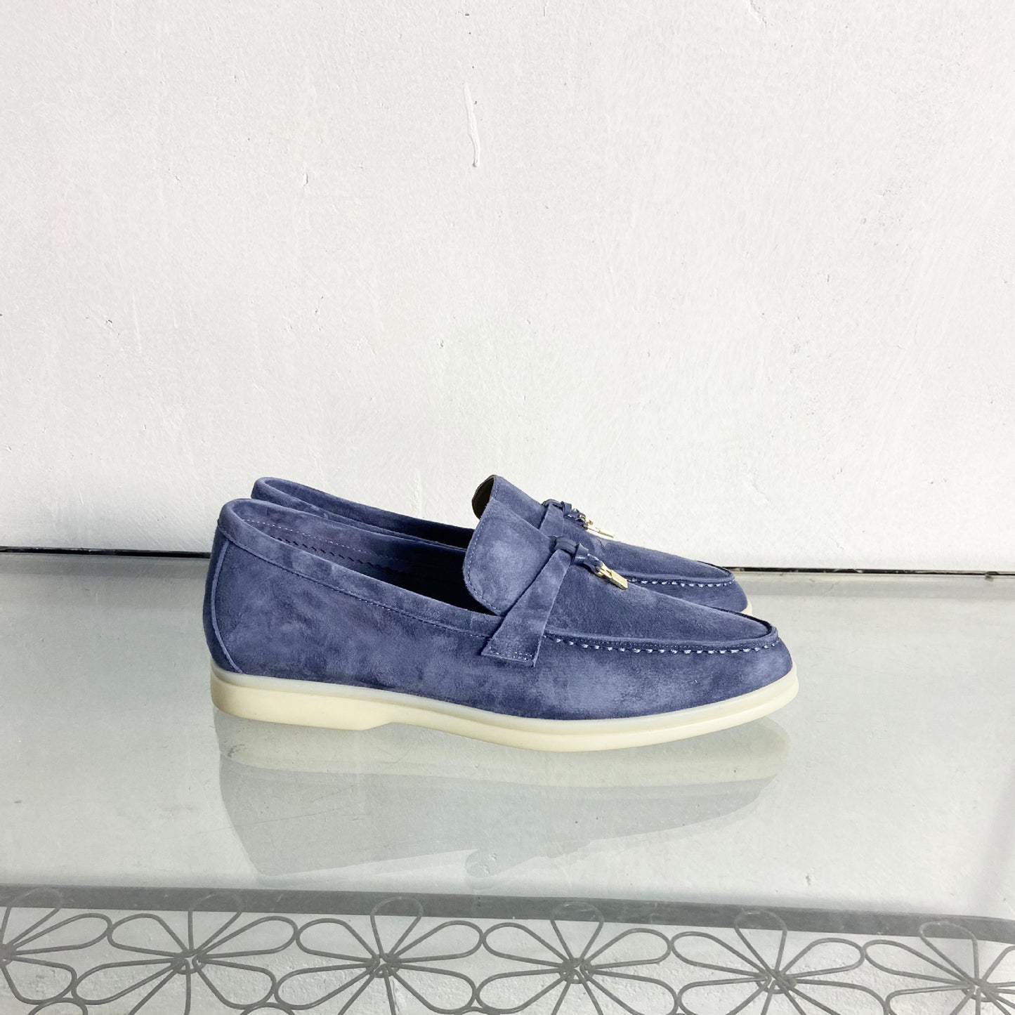 Suede Loafers