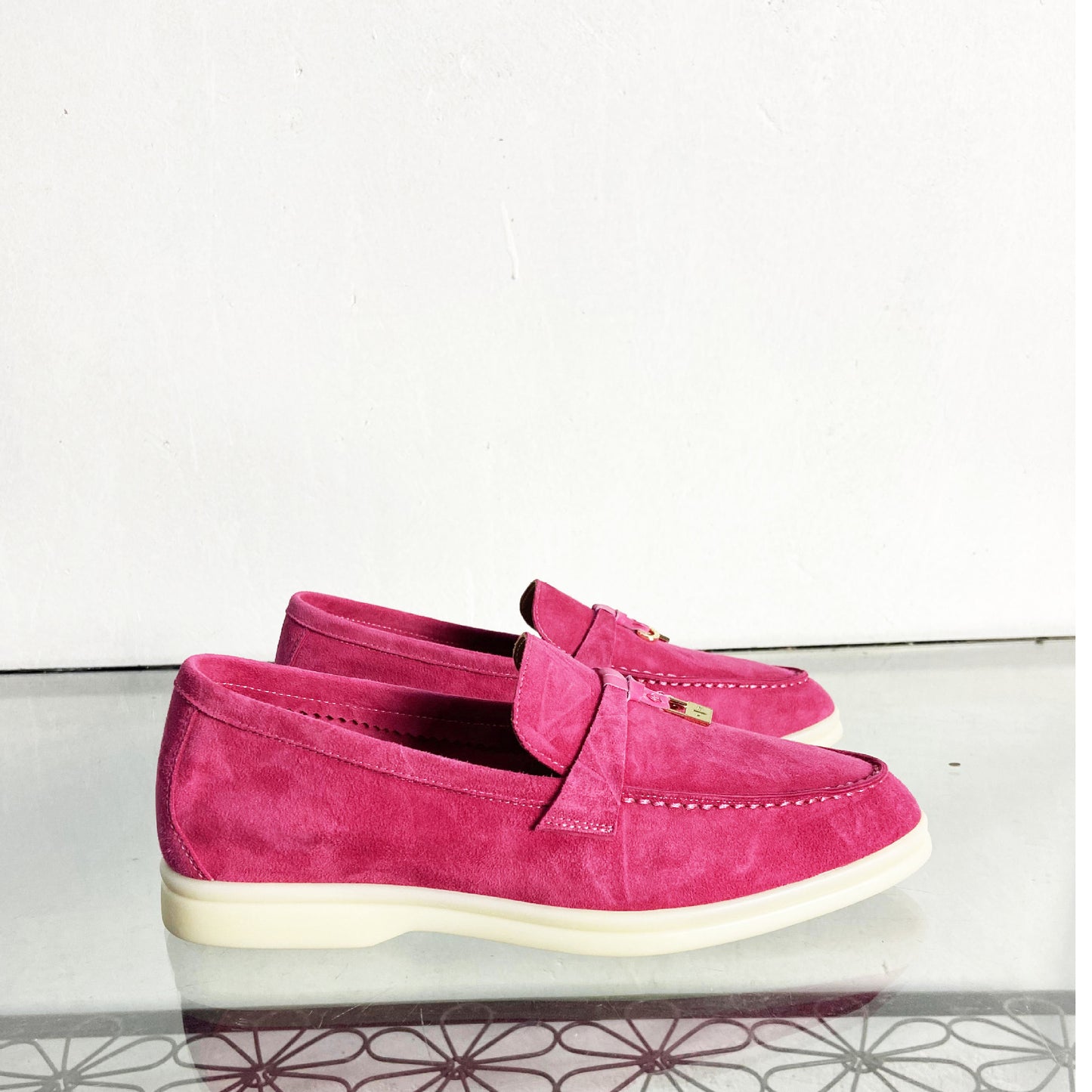 Suede Loafers