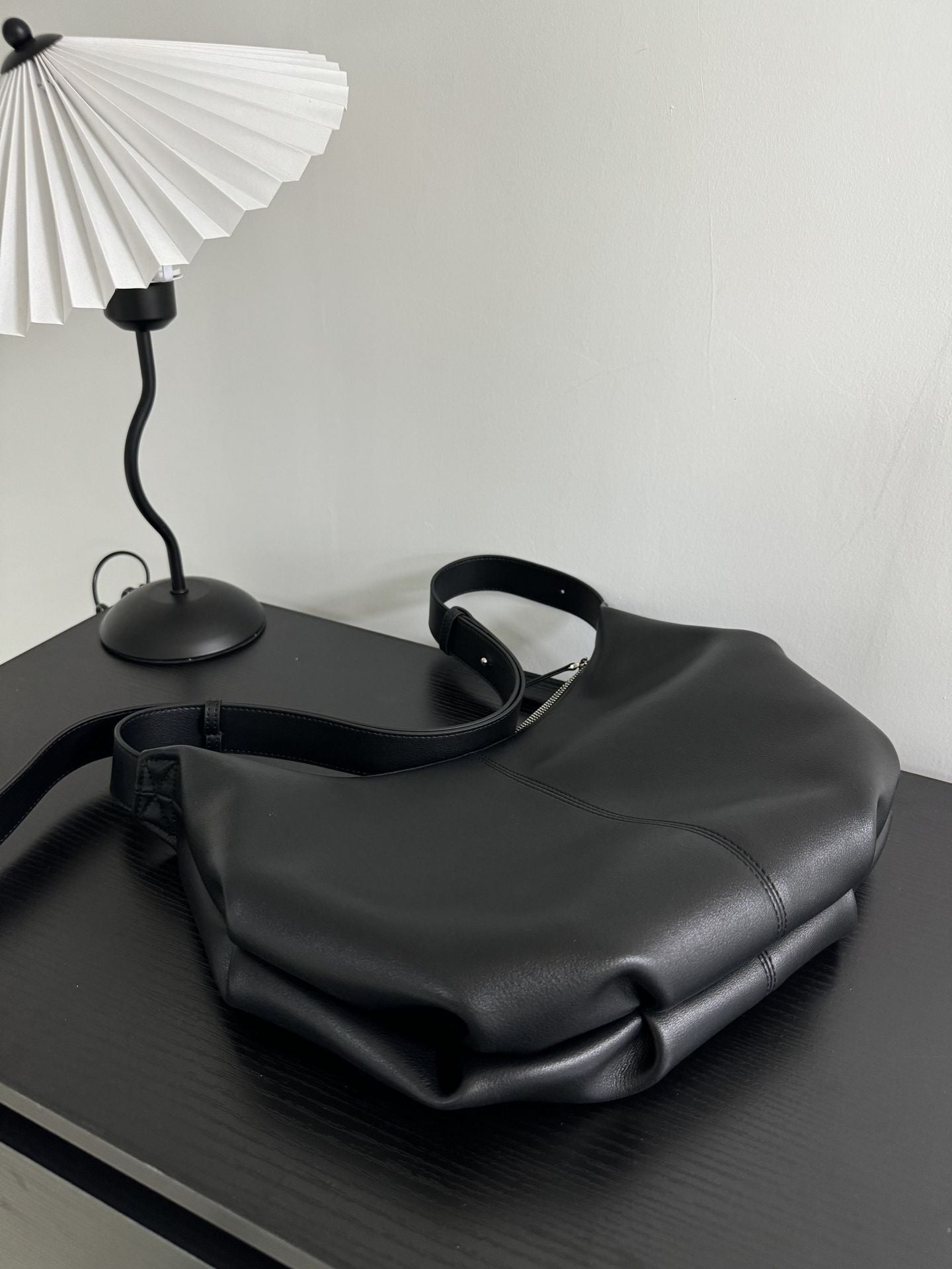Leather Hobo Bag