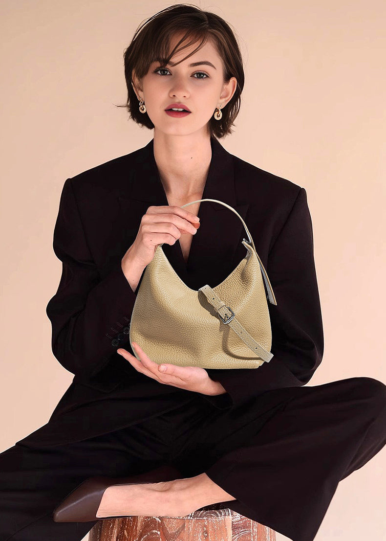 Leather Hobo Bag