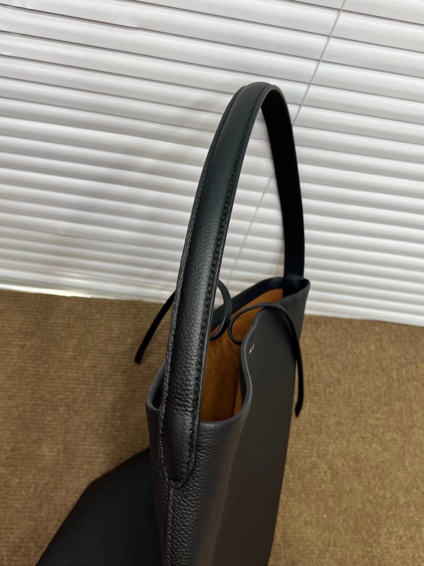 Leather Bucket Bag