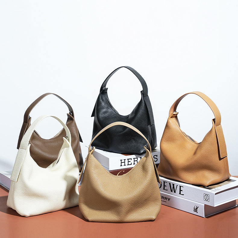 Leather Hobo Bag