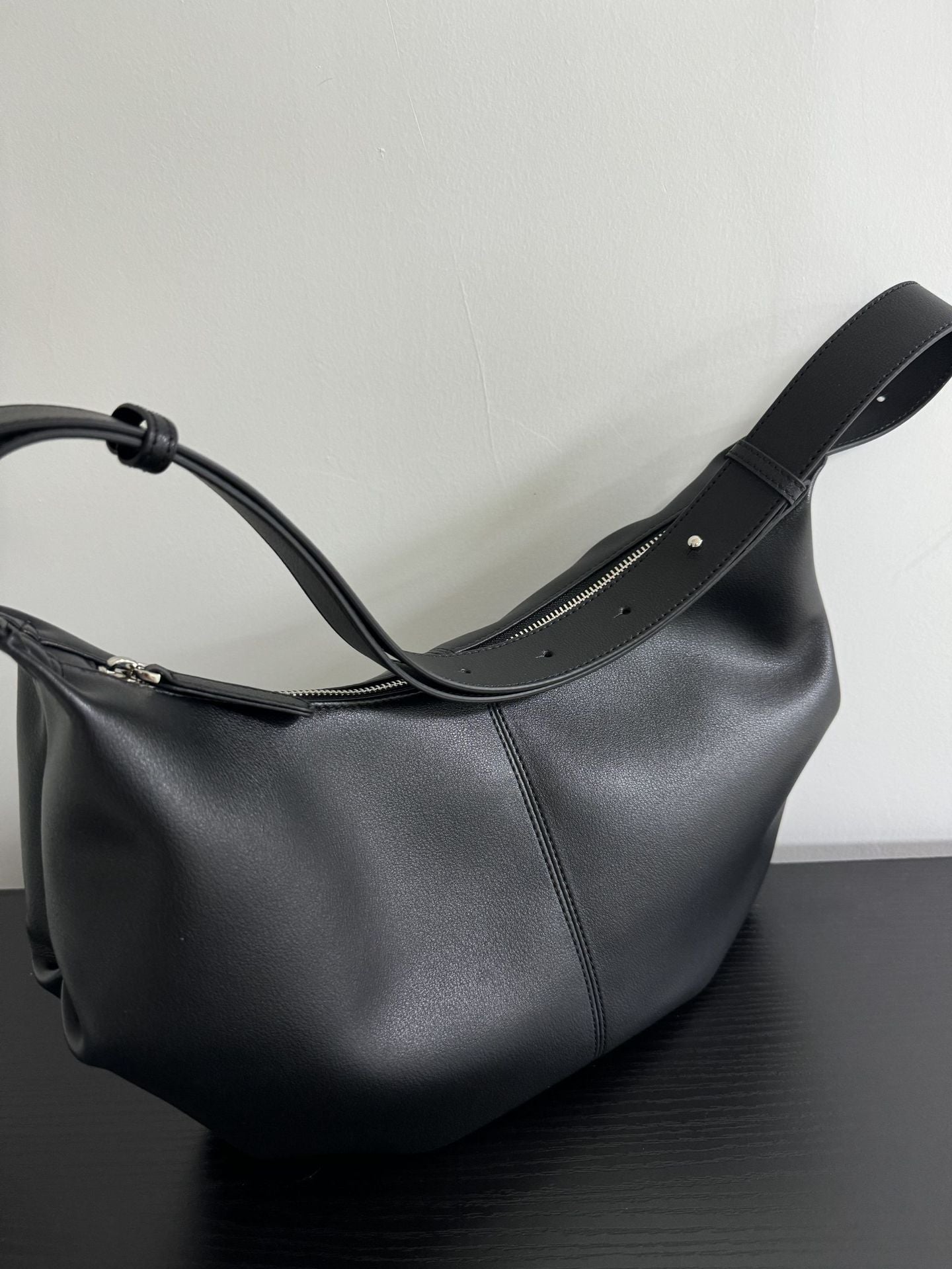 Leather Hobo Bag