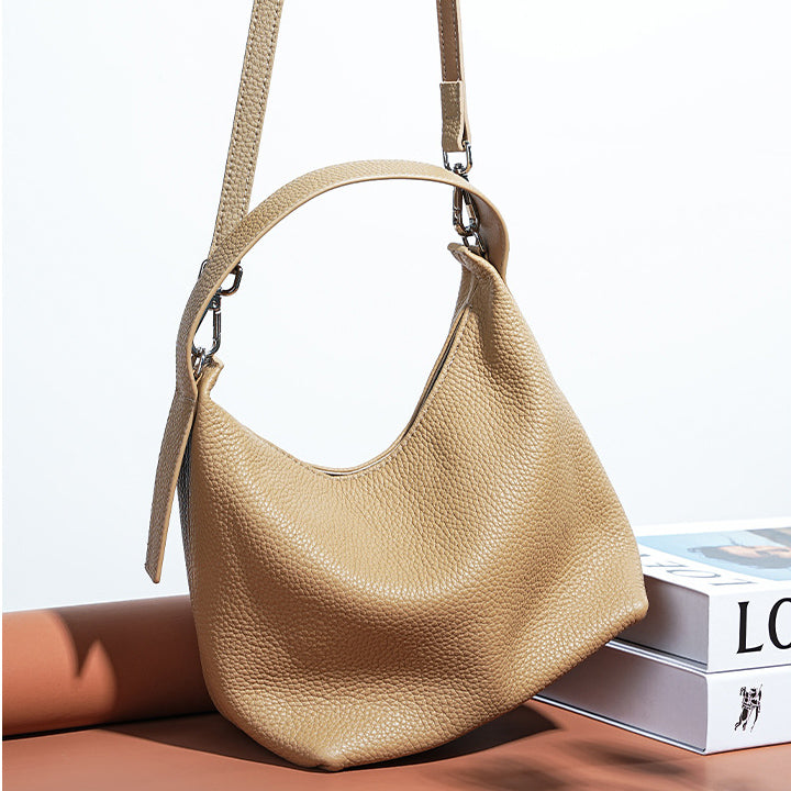 Leather Hobo Bag