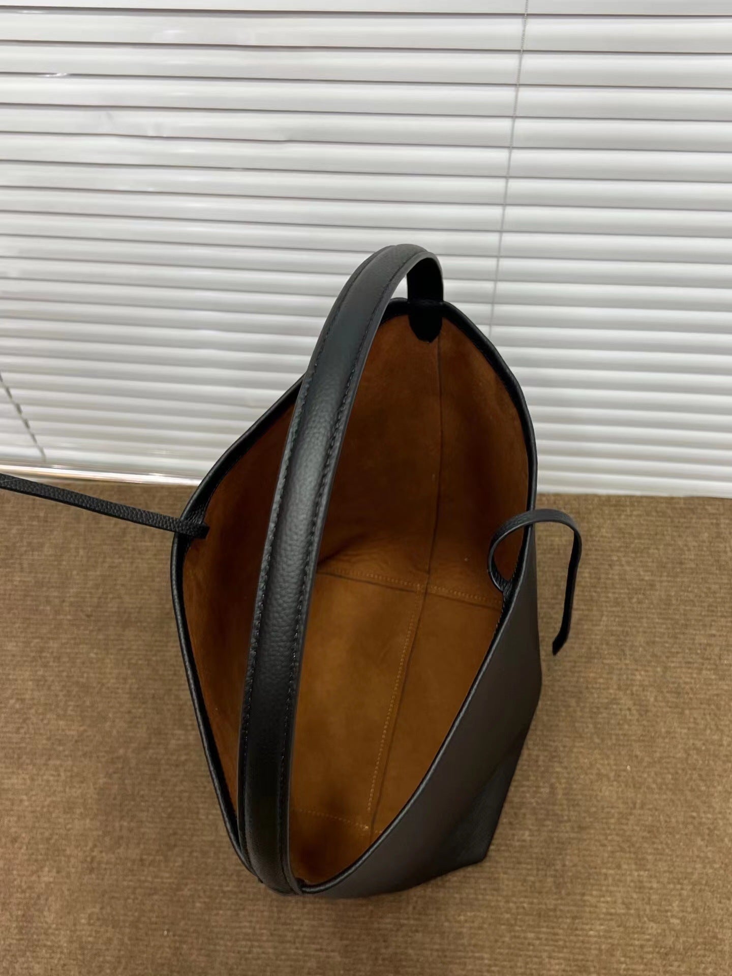 Leather Bucket Bag