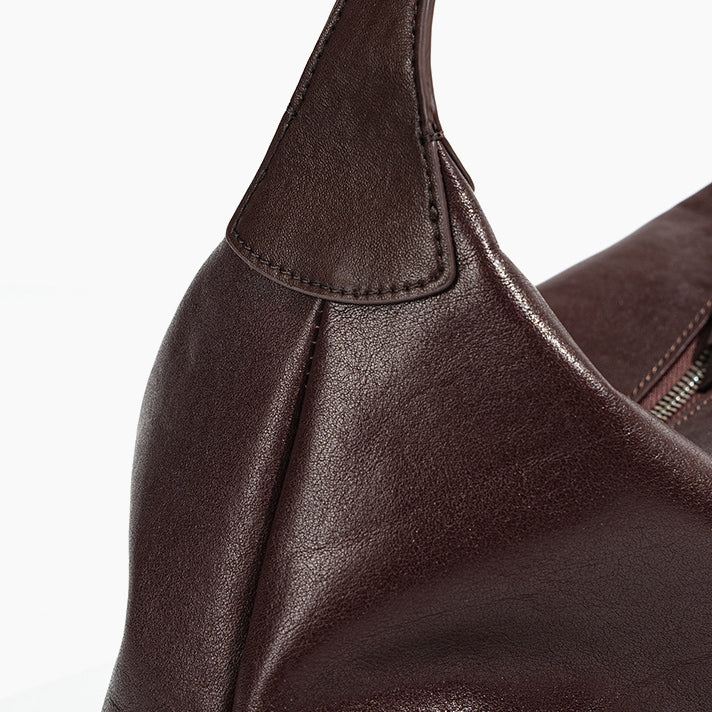 Leather Hobo Bag