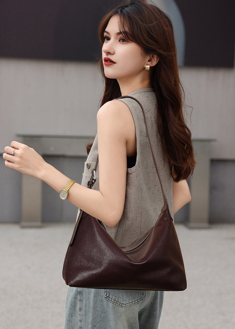 Leather Hobo Bag
