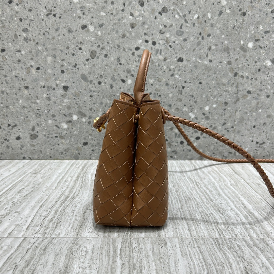 Intrecciato Weave Leather Bag