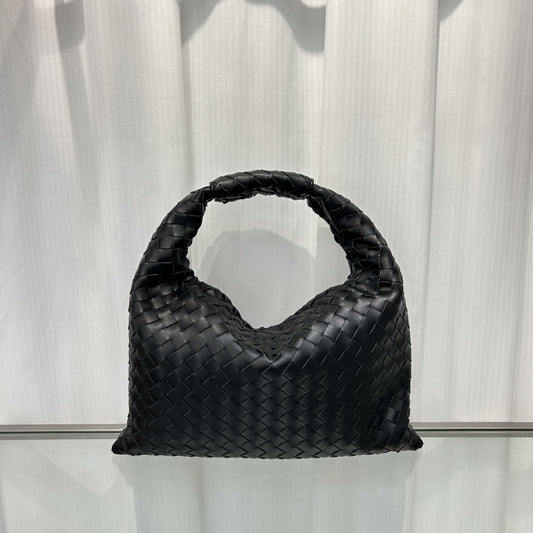 Intrecciato Weave Hobo Bag