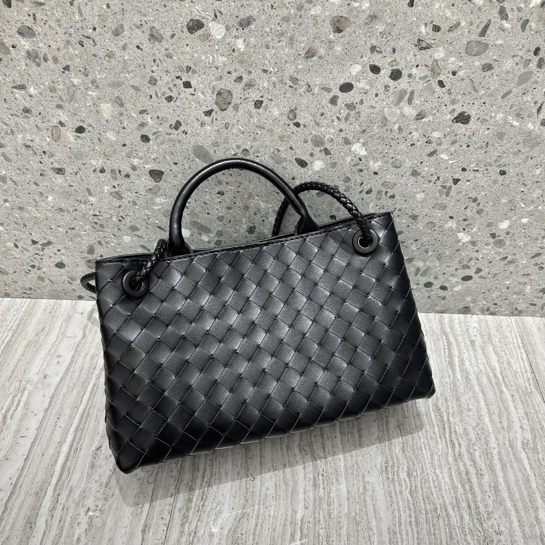 Intrecciato Weave Leather Bag