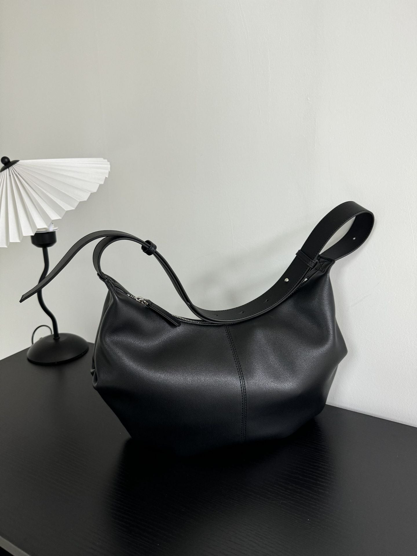 Leather Hobo Bag