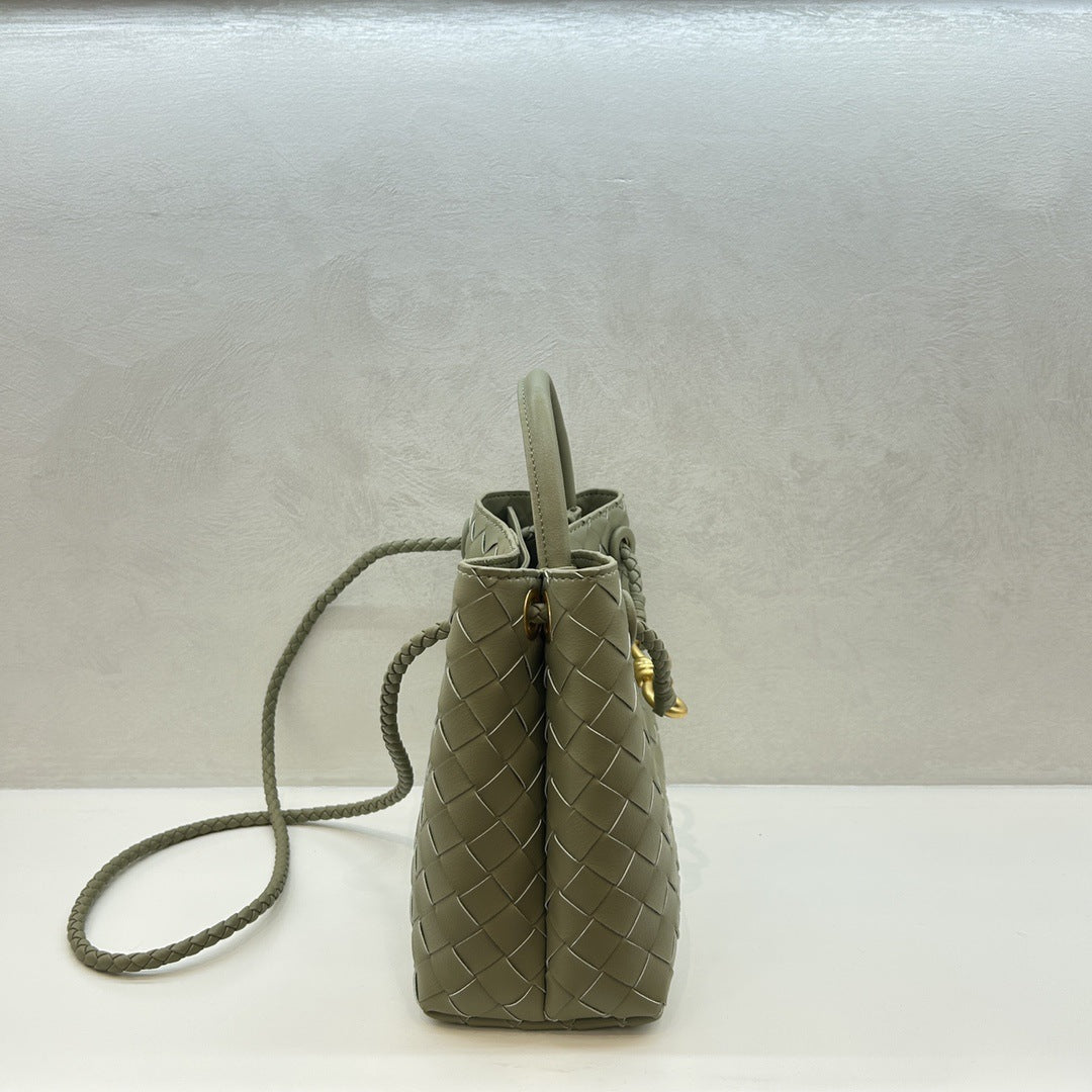 Intrecciato Weave Leather Bag