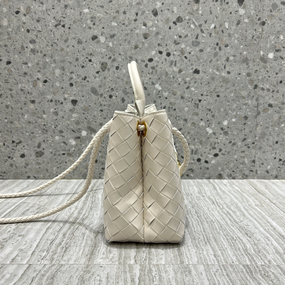 Intrecciato Weave Leather Bag