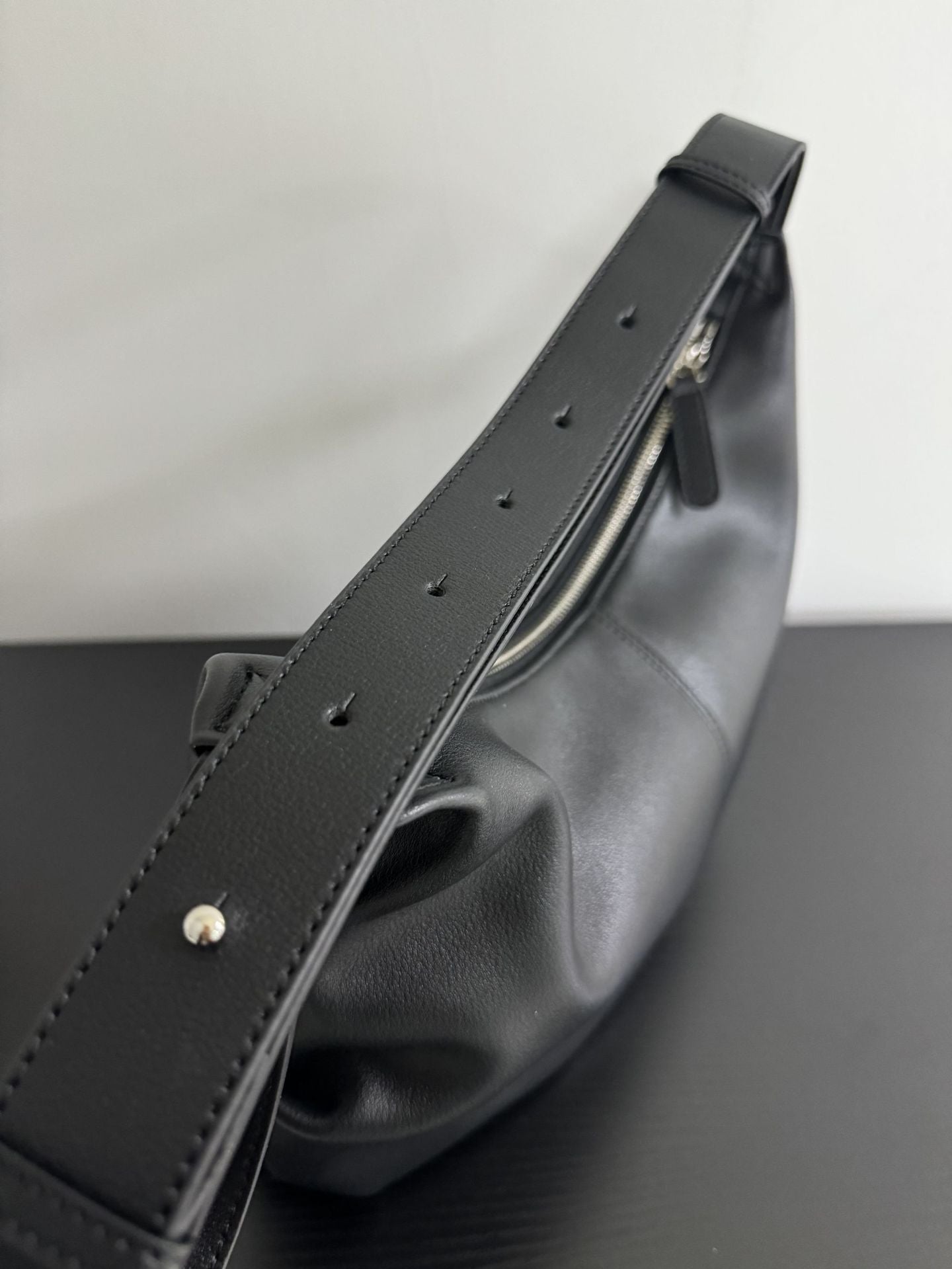 Leather Hobo Bag
