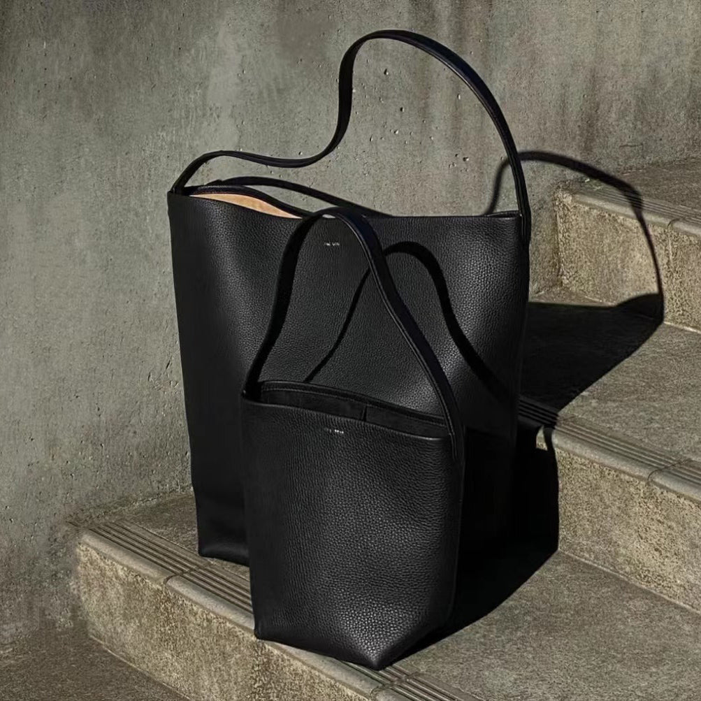 Leather Bucket Bag