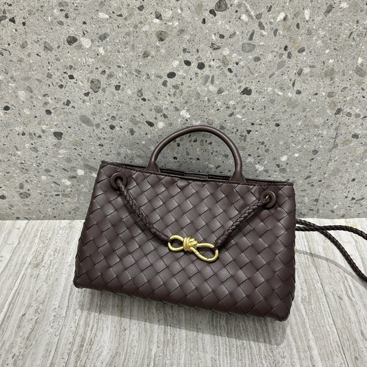 Intrecciato Weave Leather Bag