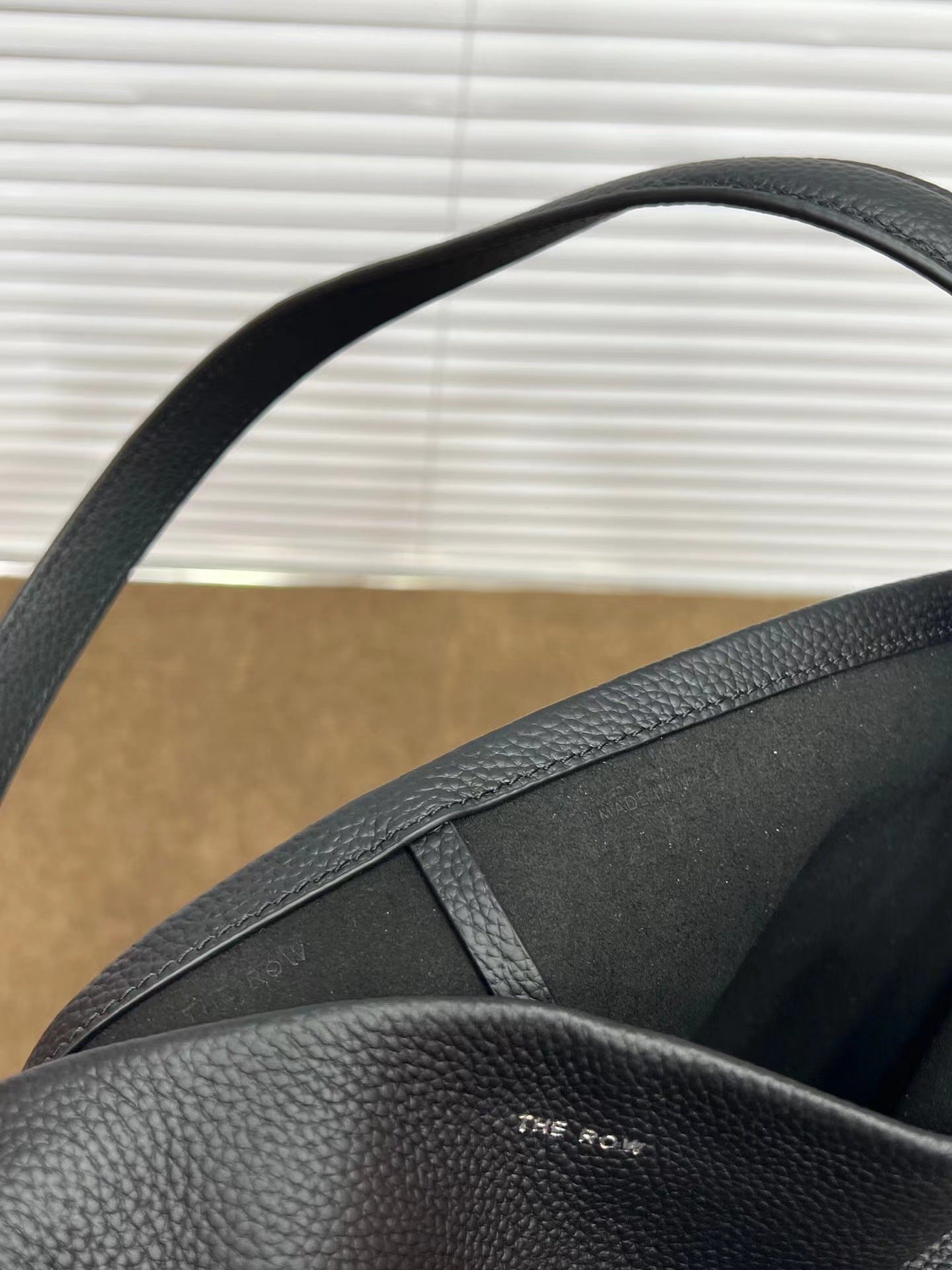 Leather Bucket Bag