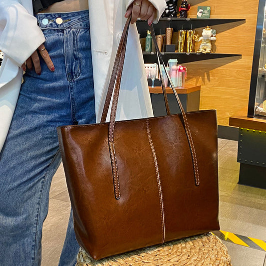 Leather Tote Bag