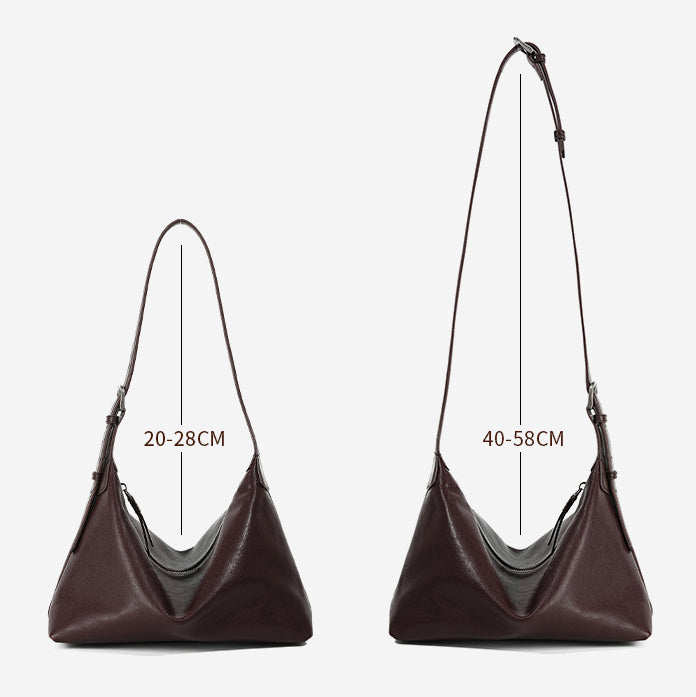 Leather Hobo Bag