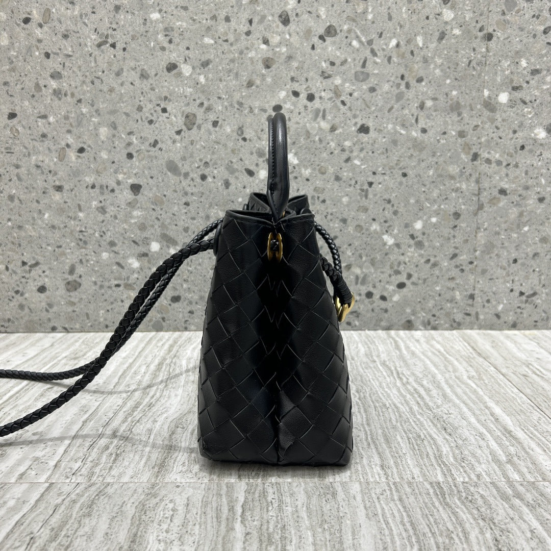 Intrecciato Weave Leather Bag