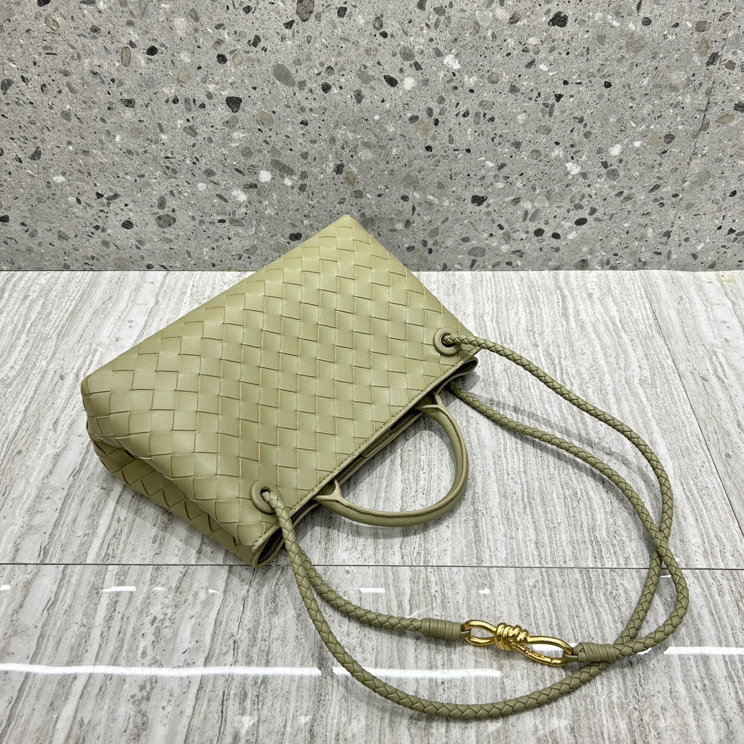 Intrecciato Weave Leather Bag