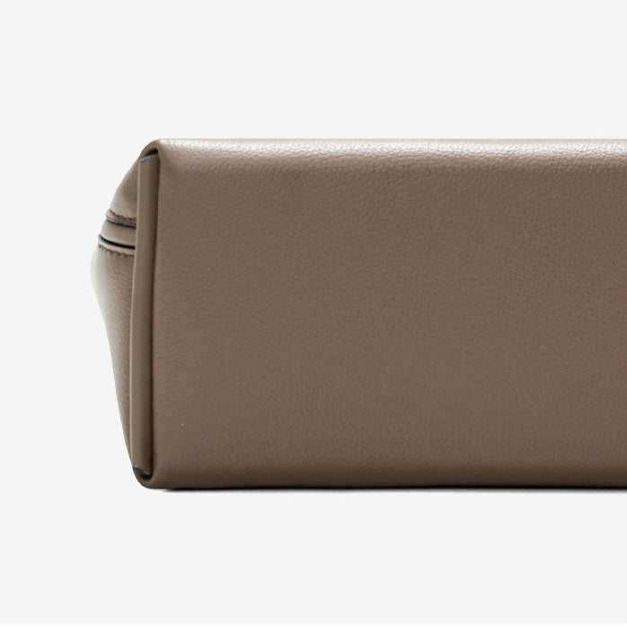 Leather Top Handle Bag