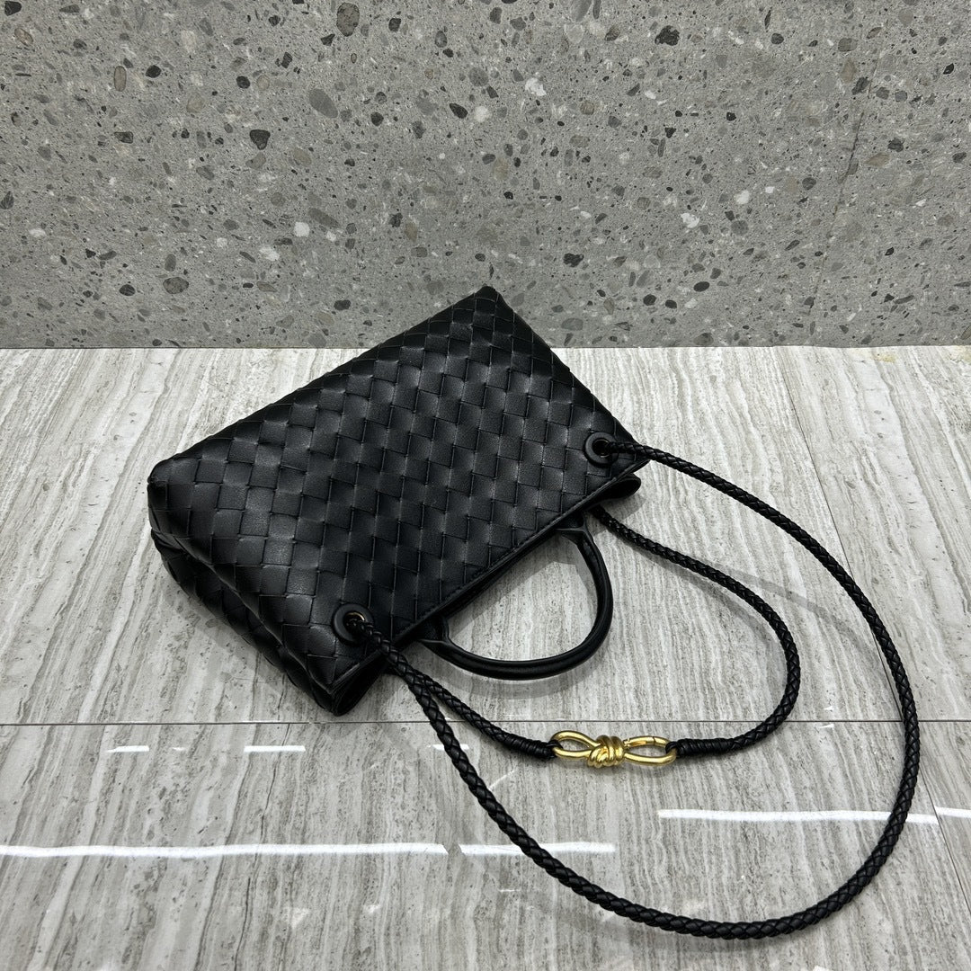 Intrecciato Weave Leather Bag