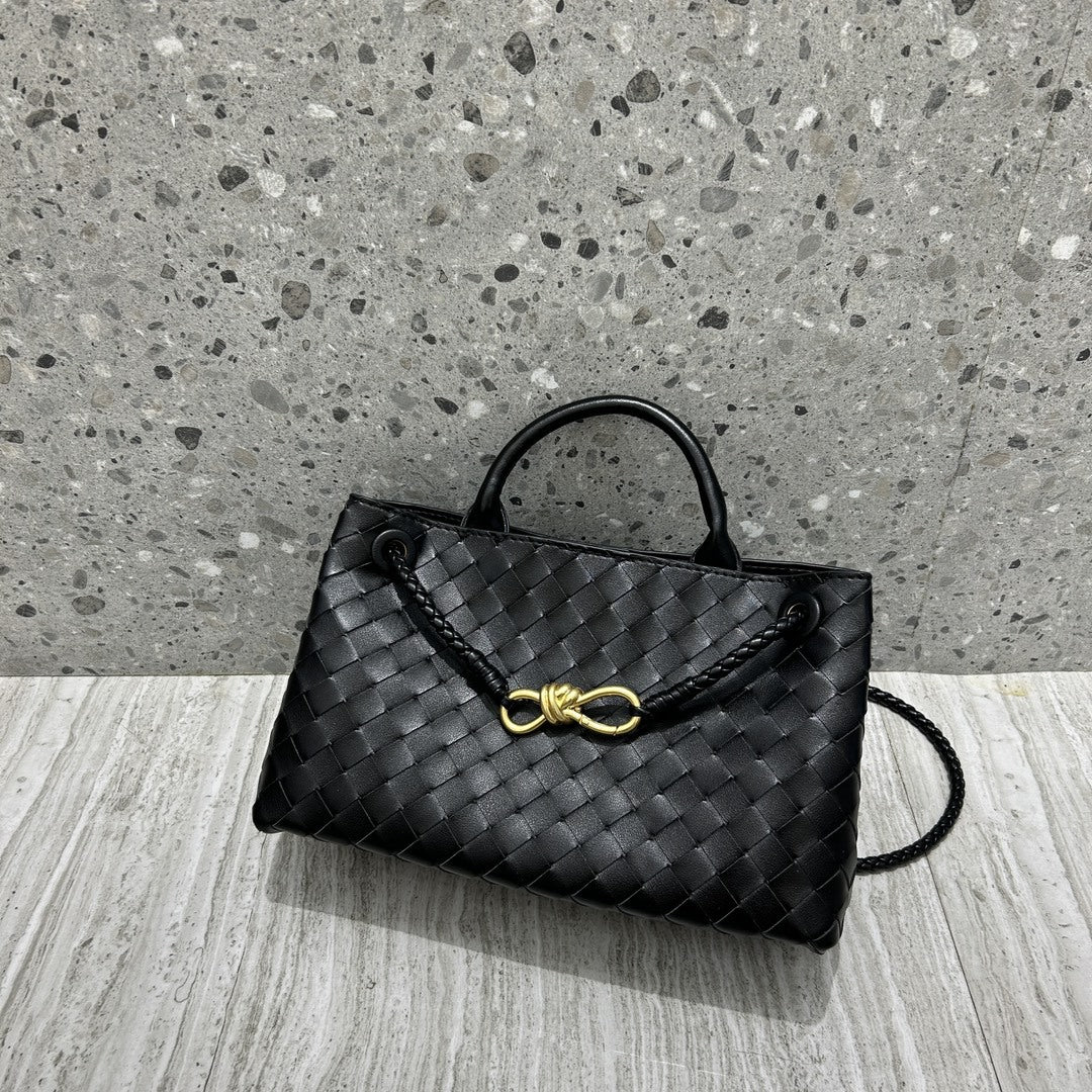 Intrecciato Weave Leather Bag