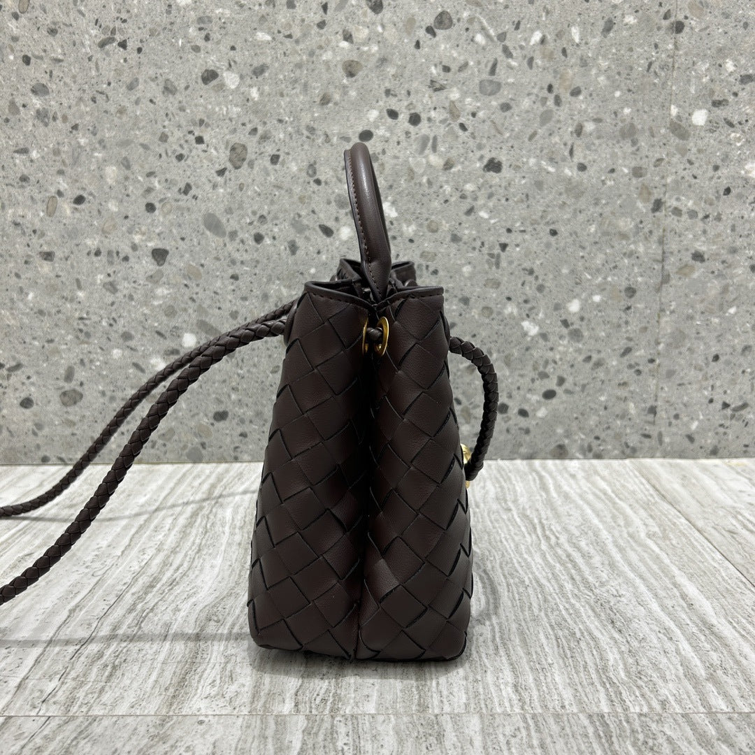 Intrecciato Weave Leather Bag