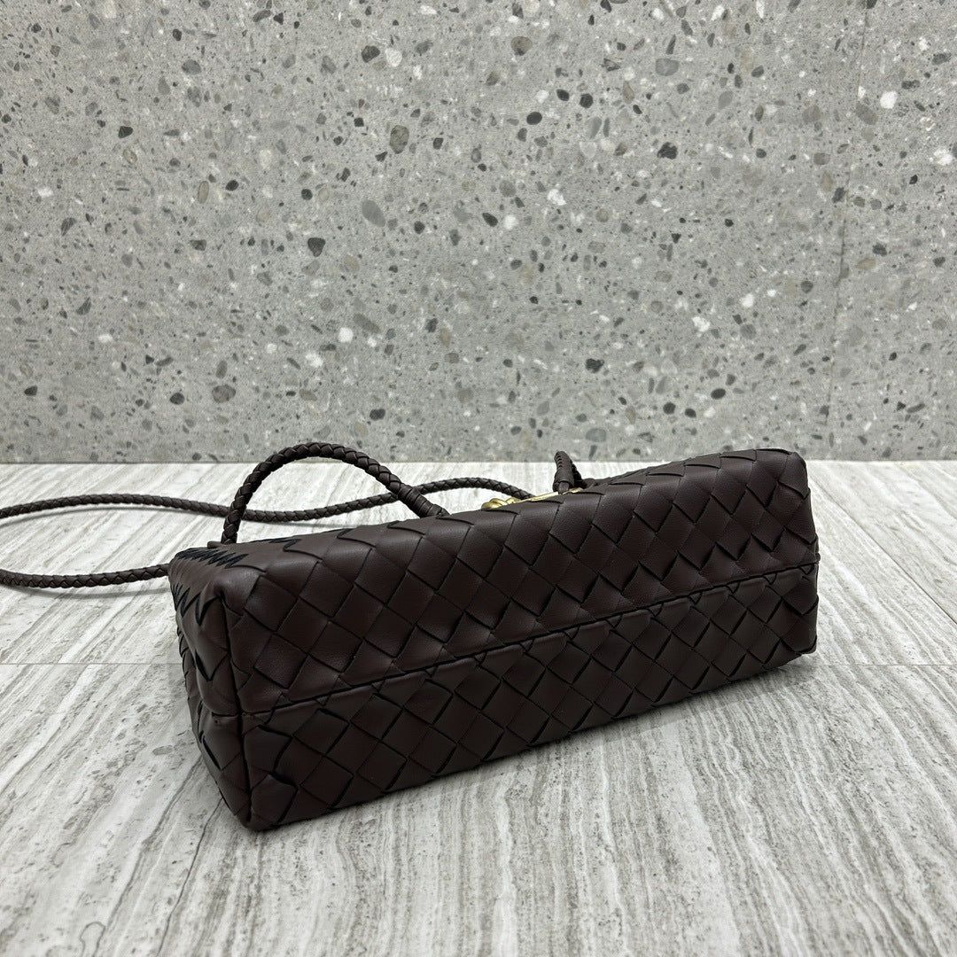 Intrecciato Weave Leather Bag