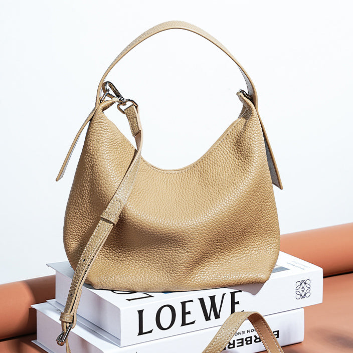 Leather Hobo Bag
