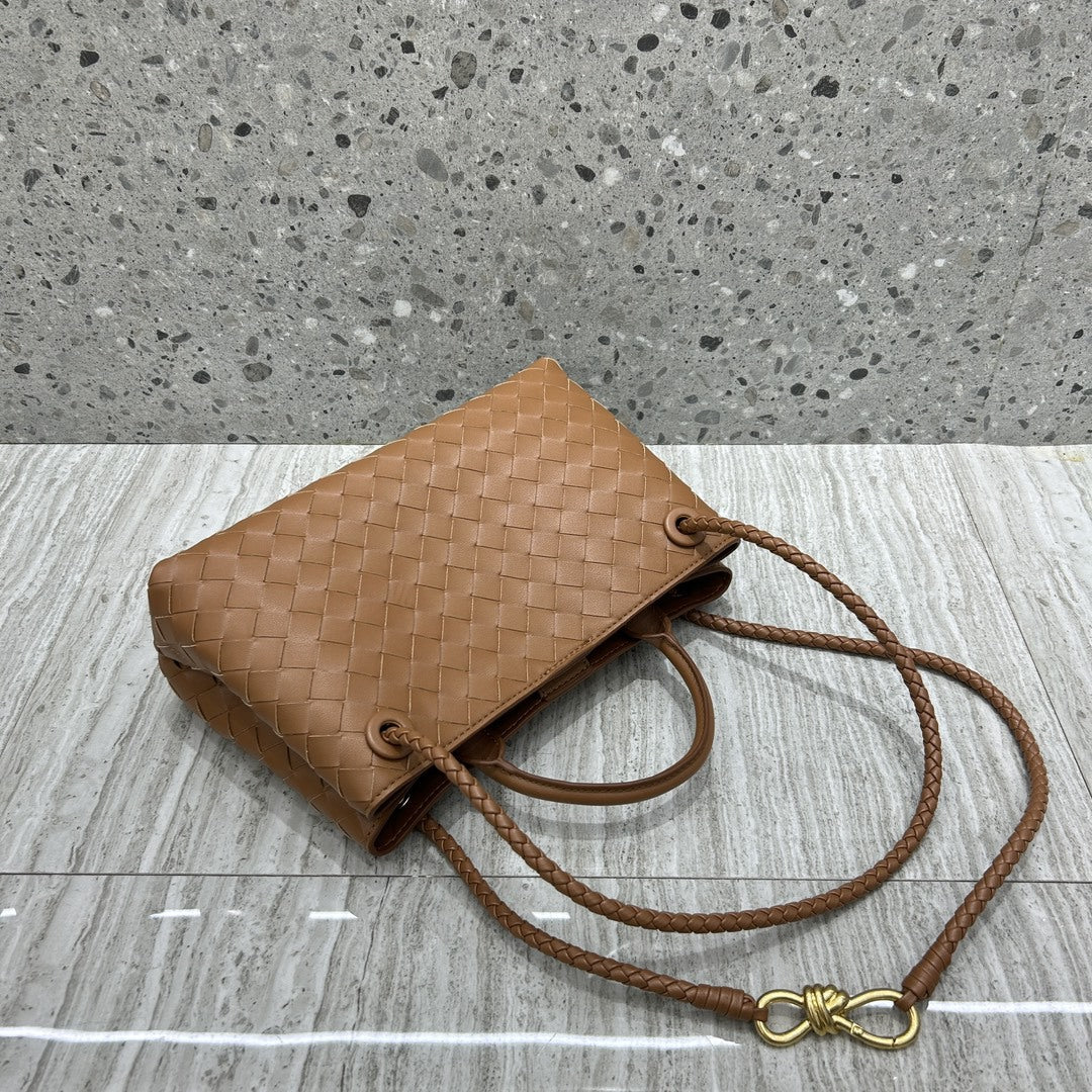 Intrecciato Weave Leather Bag