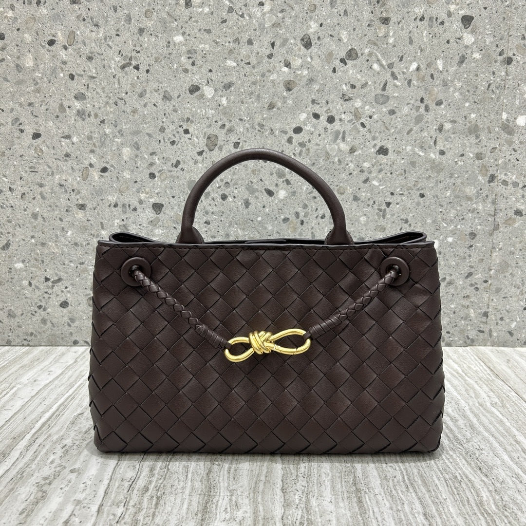 Intrecciato Weave Leather Bag