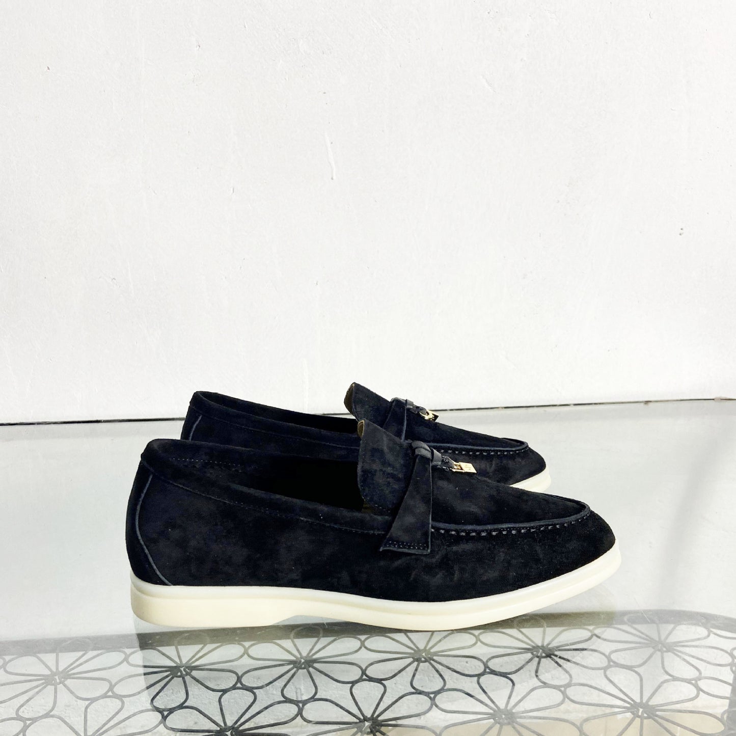 Suede Loafers