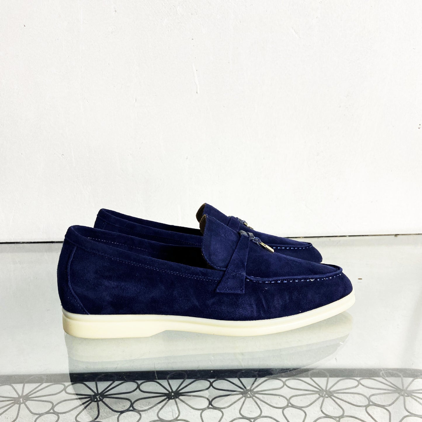 Suede Loafers