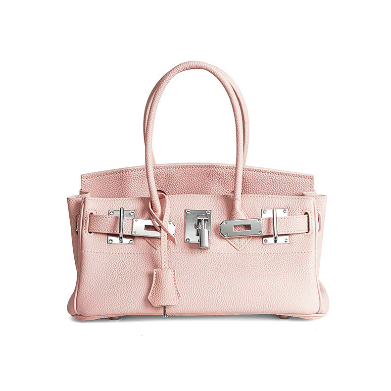 Leather Top Handle Bag